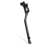 Cric Bicicleta Bikefun montare mijloc, alu, reglabil, Negru