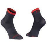Sosete Ciclism Scurte Northwave Origin, negru-rosu