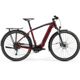 Bicicleta Electrica Hardtail Merida eSPRESSO 400 S EQ, rosu-negru