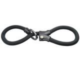 Antifurt Bicicleta Abus 1806/110 Infinity Loop Lant Cheie Negru