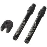 Sistem modular de valva Maxxis Black Presta 60mm 2 bucati/set