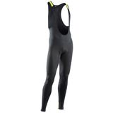 Pantaloni Ciclism Lungi Northwave Fast Polar MS, negru-galben