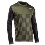 Bluza Ciclism Northwave Sharp, verde-gri