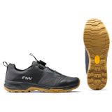 Pantofi Ciclism Northwave All Ter. Crossland Plus, negru-crem-gri