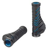 Mansoane XLC Ergonomic lock-on GR-S30 130 mm negru-albastru