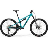 Bicicleta MTB FS Merida One Forty 700, Metalic-Albastru-Negru