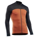 Bluza Ciclism Northwave Foce 2, negru-portocaliu