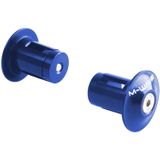 Dopuri ghidon M-Wave, 17.2-21mm, albastru-anodizat