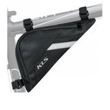 Borseta Bicicleta interior cadru KLS Triangle ECO, S, negru