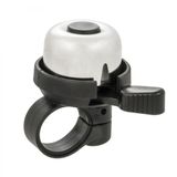 Sonerie Bicicleta aluminiu M-Wave "BELLA DING-DONG", 33mm, argintiu