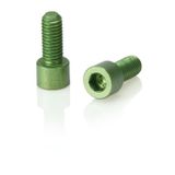 Suruburi de prindere Suport Bidon Bicicleta XLC 2 bucati, lime-verde