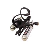 Suport Bidon Bicicleta Pulse Z2i cu kit Co2 si pompa EZ Big Shot (negru) &amp; 2 x 25g