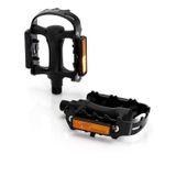 Pedale Bicicleta XLC MTB-Pedal SteelCage PD-M01 Plastic body negru