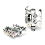 Pedale Bicicleta XLC MTB/Trekking system pedal PD-S10 one-sided argintiu