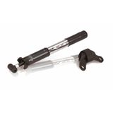 Pompa Bicicleta mini XLC MTB PU-M02 7 bar silver/blk. 220mm aluminiu