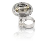 Sonerie Bicicleta XLC DD-M12 silver transparent 36 mm