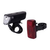 Lumini Bicicleta Set Contec LS-247 Slim, baterii
