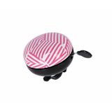 Sonerie Bicicleta XLC Mingun DD-M09 stripes 83mm berry-white