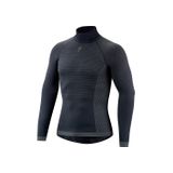 Bluza Specialized Seamless LS Layer with Roll Neck Gri-Negru