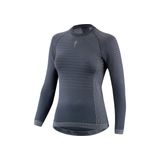 Bluza Ciclism Specialized Seamless Women's LS Baselayer, gri
