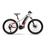 e-bike Haibike HardFour 400Wh 2021 YTS cool grey/red/cyan XS
