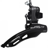 SCHIMBATOR FATA SHIMANO TOURNEY FD-TZ510-DS6  TRIPLU  PT. 6/7 VIT. PE SPATE  DOWN SWING  TRAGERE DE SUS  COLIER 31.8MM  PT. 48T  UNGHI CS 66-69  CHAINLINE 47.5MM  VRAC
