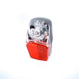 Far Bicicleta Spate Bikeforce cu montare pe aparator noroi 1 LED cu dinam