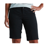 Pantaloni Ciclism Scurti Specialized Women's Trail w/ Liner - Black