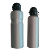 Bidon Apa Bicicleta aluminiu 750 ml silver cu capac