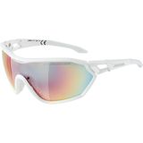 Ochelari Ciclism Alpina S-WAY moon-grey mat QV rainbow