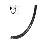 Janta Kellys 017 Frana pe Disc 28/29 32H FV Negru