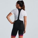 Pantaloni Ciclism Specialized RBX Comp Women's Bib Short - Orange Sunset/Violet
