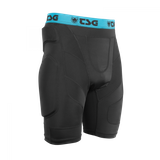 Pantaloni Ciclism Scurti cu Protectii TSG Crash Pant A, Negru