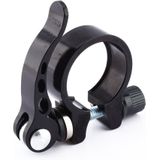 Colier Bicicleta ACOR, 31.8 / 34.9mm, negru