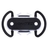 Suport Telefon Bicicleta Contec Silikon - Negru