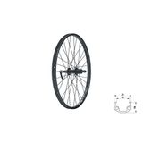 Roata Bicicleta Spate KLS Wasper Cassette V-brake R 24 Negru