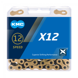 Lant Bicicleta KMC X12, 12 viteze, 1/2x11/128 126 zale