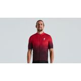 Tricou Ciclism Tehnic Specialized RBX COMP SS, negru-rosu