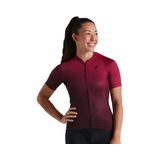 Tricou Ciclism Tehnic Specialized Women's SL SS, Ruby Wine