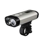 Far Bicicleta Fata Ravemen PR900 USB 900 lumeni - Silver