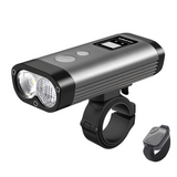Far Bicicleta Fata Ravemen PR1600 USB 1600 lumeni - gri