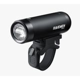 Far Bicicleta Fata Ravemen CR600 USB 600 lumeni - negru