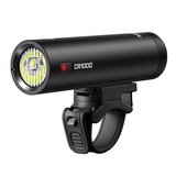 Far Bicicleta Fata Ravemen CR1000 USB 1000 lumeni - negru