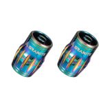 Set Capac Valva-Ventil (2 buc) Granite Design Juicy Nipples (GVC24-55) alu CNC pt valva AV (schrader) functii suplimentare - extragere ventil-dezumflare oil slick, AM