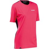 Tricou Ciclism Tehnic Northwave XTRAIL S/S, Dama, negru-fuchsia
