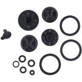 Kit Disc Frana piston Sram, etrier cu 4 pistoane, 16mm, 15mm