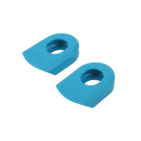Protectii Brate Pedaliere ZEFAL Crank Armor - Cyan Blue