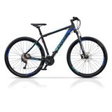 Bicicleta Hardtail Cross GRX 9 HDB, 29, negru-albastru
