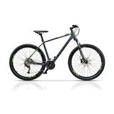 Bicicleta Hardtail Cross Fusion 9 27.5 Gri-Verde