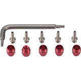 FITTING/OLIVA/INSERTII CONDUCTA FRANA SRAM, Culoare: Red